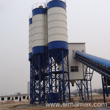 The best overall performance HZS-90 concrete mixing plant